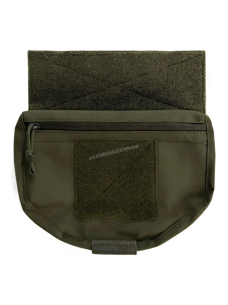 Kamizelka Taktyczna Saszetka Biodrowa FCPC V5 Torba na Brzuch Plate Carrier Kieszeń Chest Rig Worek Zrzutowy Zapięcie na Rzep — 2