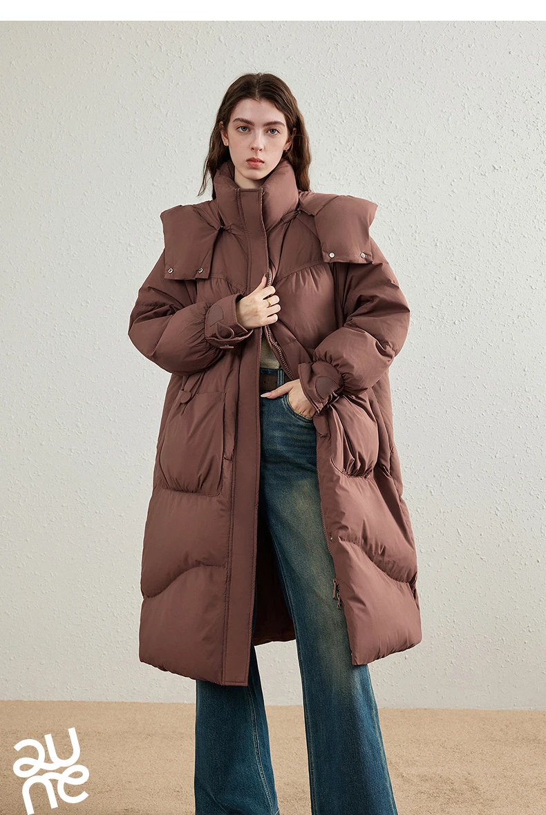 TOYOUTH Women's Short Down Jacket 2026 Winter New College Sporty Windproof Warm Liner Two Piece Set