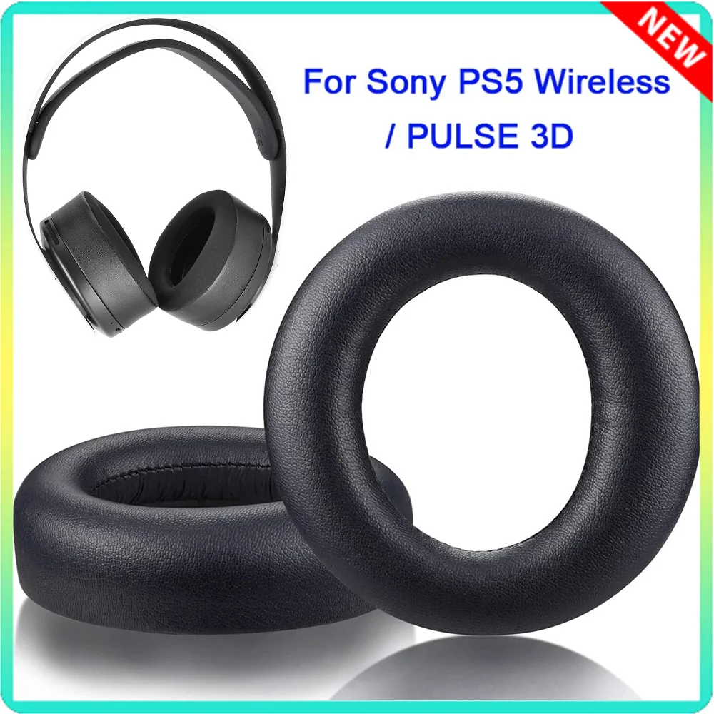 Replacement Ear Pads Headphone Earpads For SONY PS5 PlayStation PULSE 3D Ear Pads Headphone Earpad Headband Mic Cover Cushion