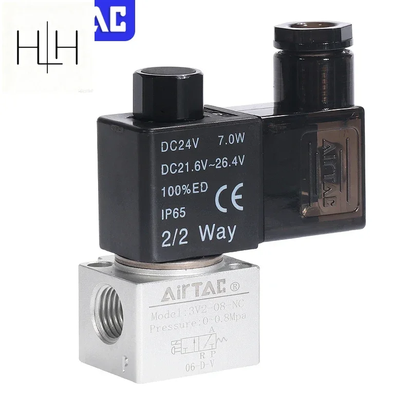 HLH Airtac 3V2-06 3V2-08-NO 3V2-08-NC 1/4