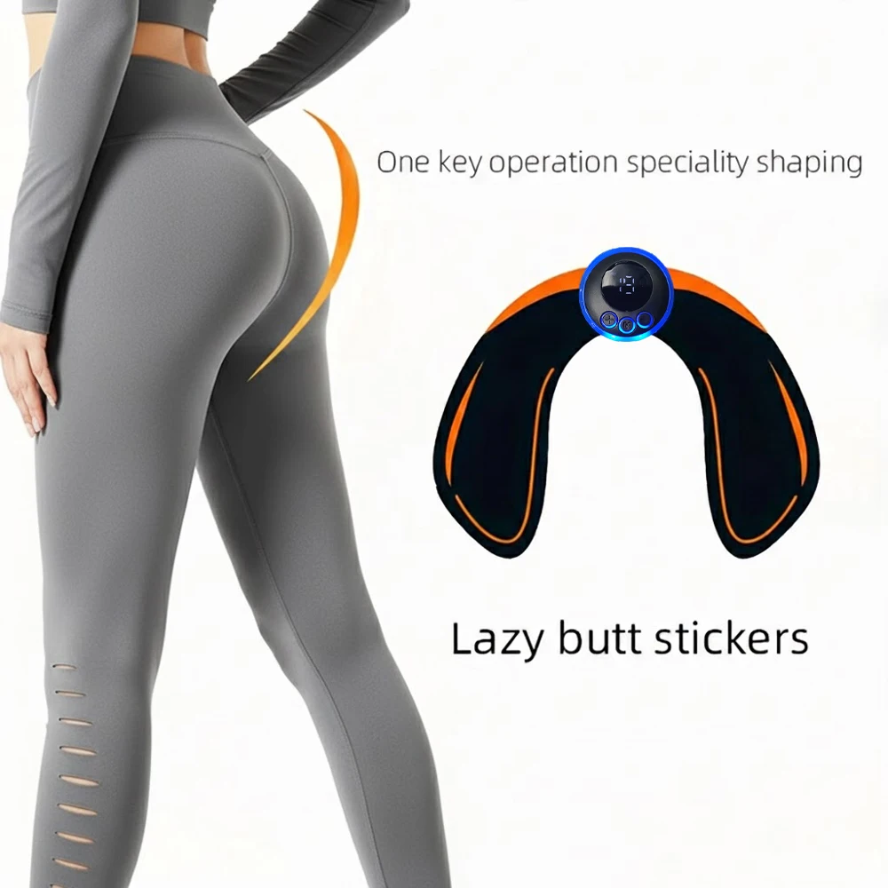 AWARM Smart Butt Lifting Electric Machine, U-Shape Hip Trainer, Buttock Lifting Massage Machine, Portable Hip Massager Buttock