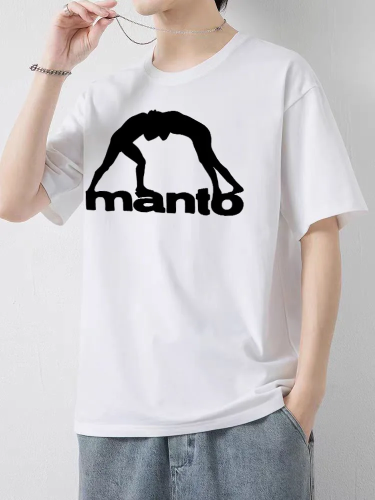 Manto Summer Men\'s Short sleeve T-shirt New fitness clothing New Brazilian Jiu-jitsu men\'s T-shirt