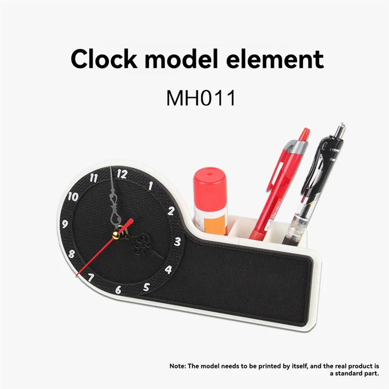 ชุดส่วนประกอบนาฬิกาที่ยอดเยี่ยมสําหรับ Bambu Lab MH011 Functional Maker World Clock 3D พิมพ์นาฬิกาชุดฮาร์ดแวร์
