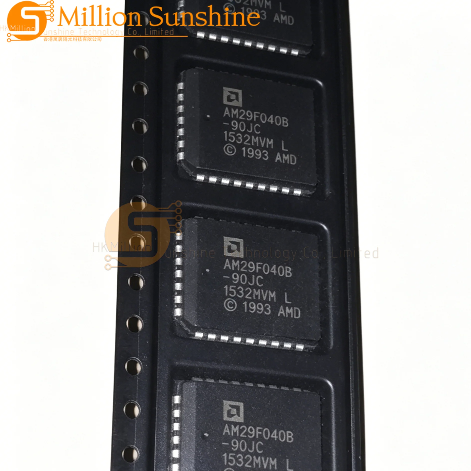 5pcs AM29F040 AM29F040B-70JC AM29F040B-90JC PLCC-32