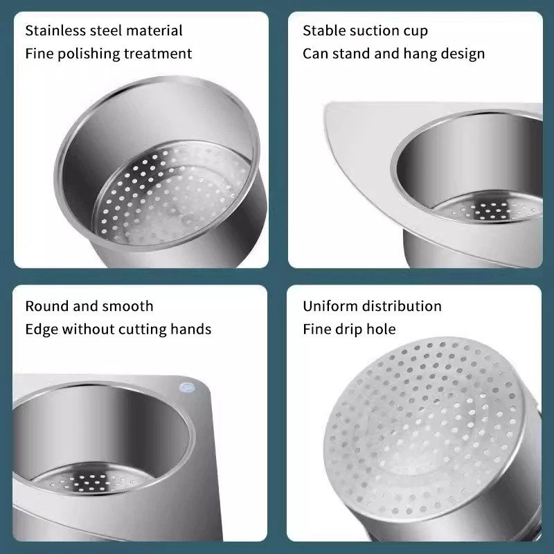 

1 шт., многофункциональная корзина для раковины в форме лебедя из нержавеющей стали, кухонная раковина, подвесной фильтр для мусора, разделительный крючок для сухой и влажной воды