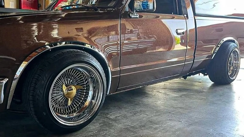 Steel Wire Wheels For Chevy Impala Cadillac Fleetwood 13x7 14x7 15x8 5x120.65 5x127 5x114.3 Lowrider Style 60 72 100 150 Spokes
