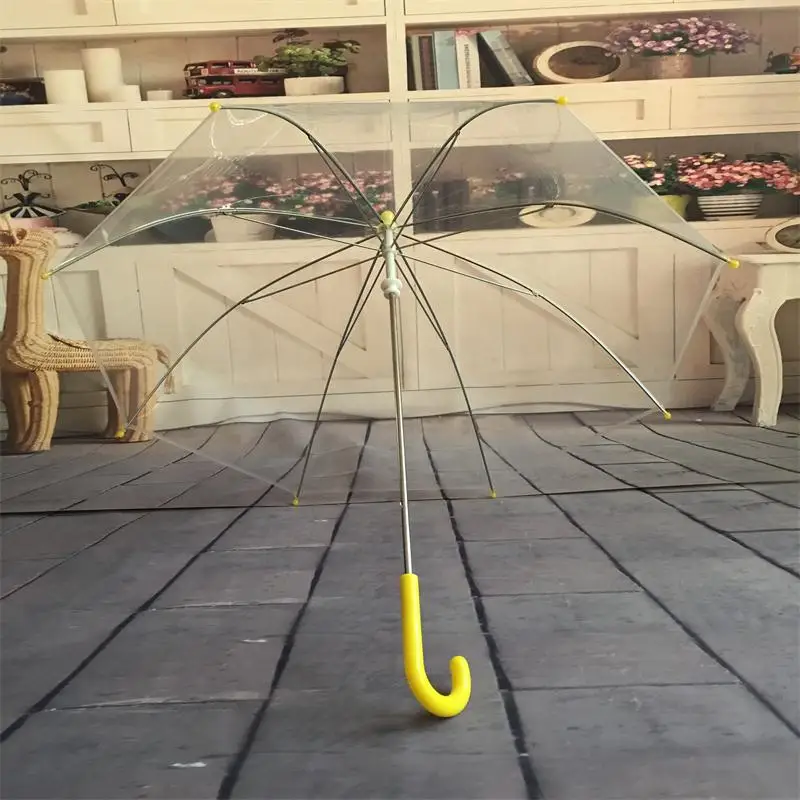 

Детский танцевальный зонт Se, легкий прозрачный зонт для детского сада, детский домашний ежедневный зонт от дождя