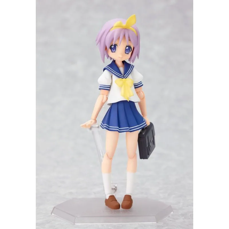 Original Max Factory Lucky Star Figma 012 044 Hiiragi Tsukasa 045 Tamura Hiyori 046 Iwasaki Minami Takara Miyuki Model Toys