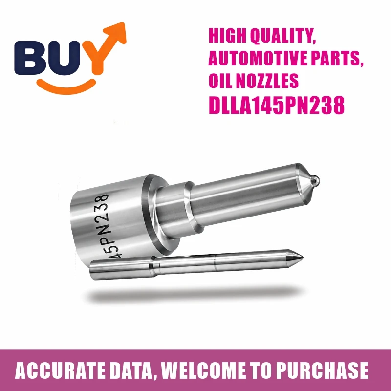 DLLA145PN238 Flat Head White Needle Fuel Injector High Pressure Engine Injection System Replacement And Repair Part LI1042
