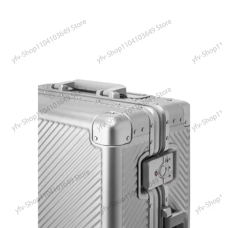 Aluminium Luggage 20 Inch 26inch Large Capacity Aluminium Framed Carry on Suitcase Aluminium Travel Luggage