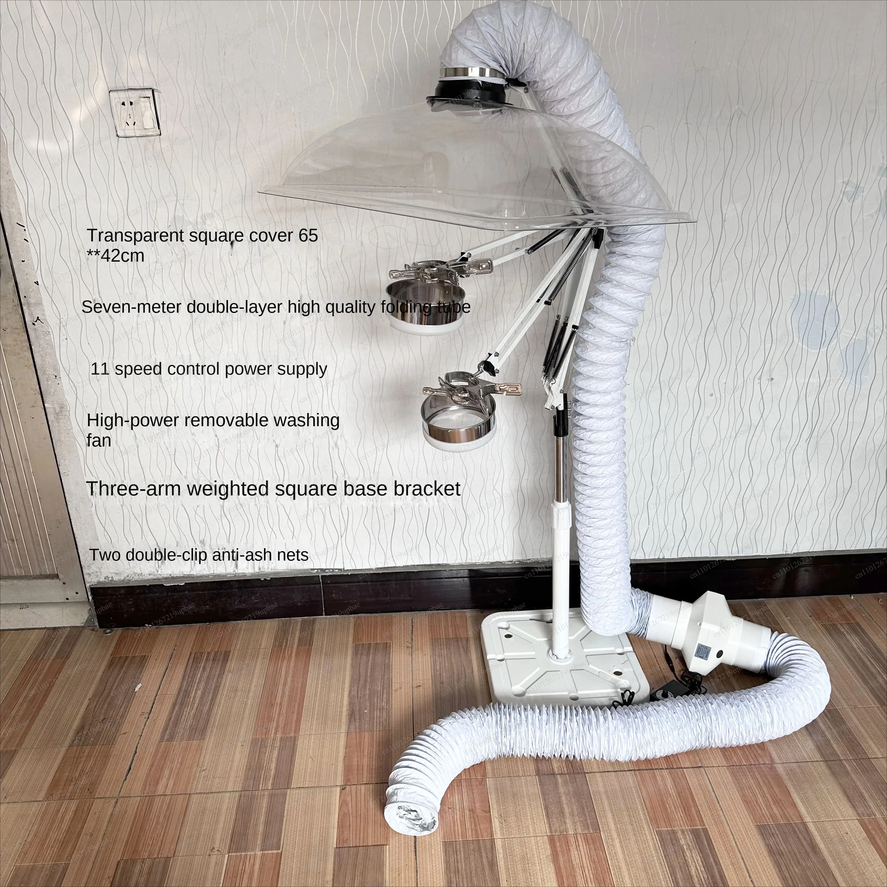 Moxibustion Smoke Exhaust Bracket Household Smoke Purifier Box Handheld Moxibustion Smoke Exhaust System