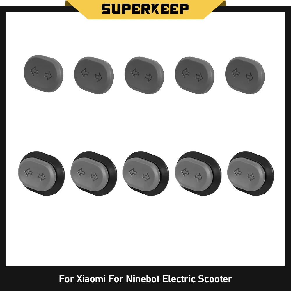 Links-Rechts-Blinker Kunststoff-Tastenschalter für Ninebot Max G2 F2 F2PRO E2 Pro E3Pro für Xiaomi 4Pro Plus Max Elektroroller