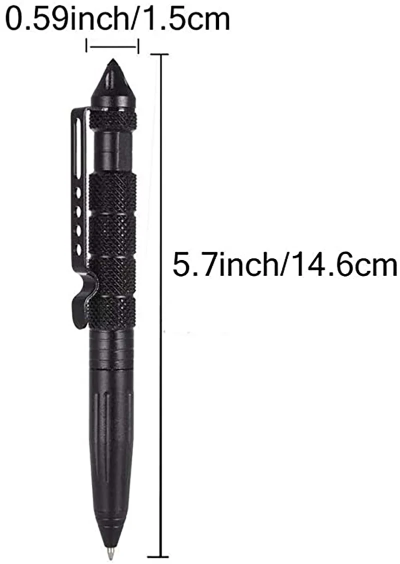 Multifunctional Tactical Pen Personal Defense Device Emergency Glass Breaker Professional Defender Security Protection Survival