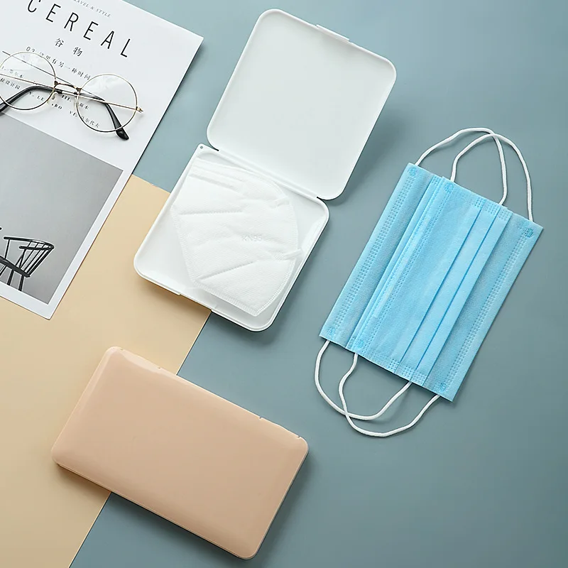1 pz custodia per la conservazione della maschera scatola per maschera a prova di umidità per uso domestico esci organizzatore per scatola di supporto per contenitore per maschera di stoccaggio antipolvere