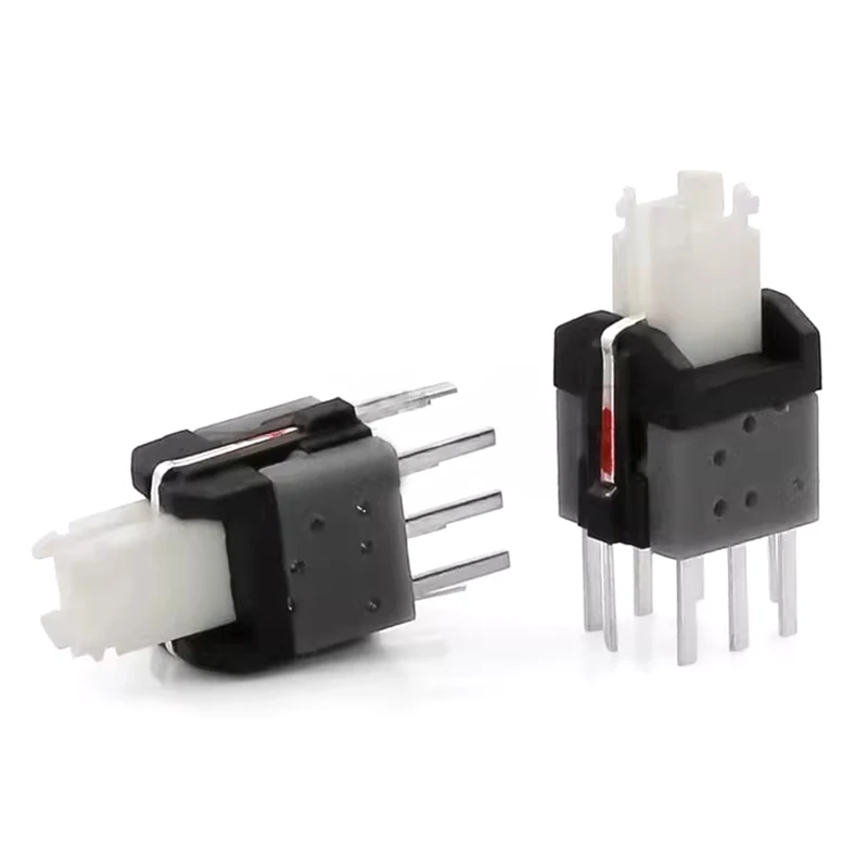 TS-H022 Light Touch Switch 5.8 Unlocked switch Vertical in-line two-row 8-pin key power switch