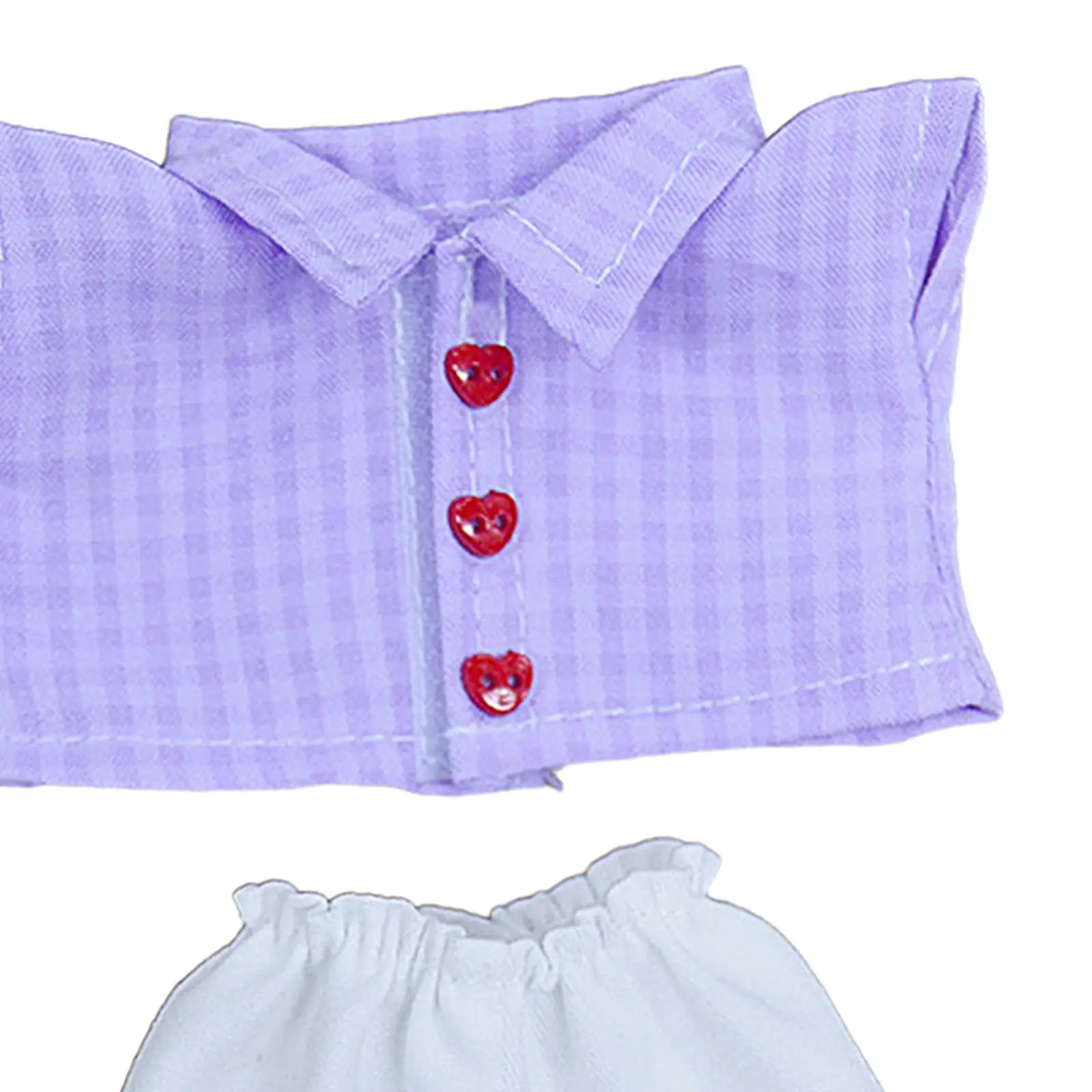 2 piezas de muñecas de moda, camisa y pantalones, accesorios, ropa hecha a mano para muñecas de 6,7 pulgadas, muñecas para niñas, muñecos para niños, regalos para niños