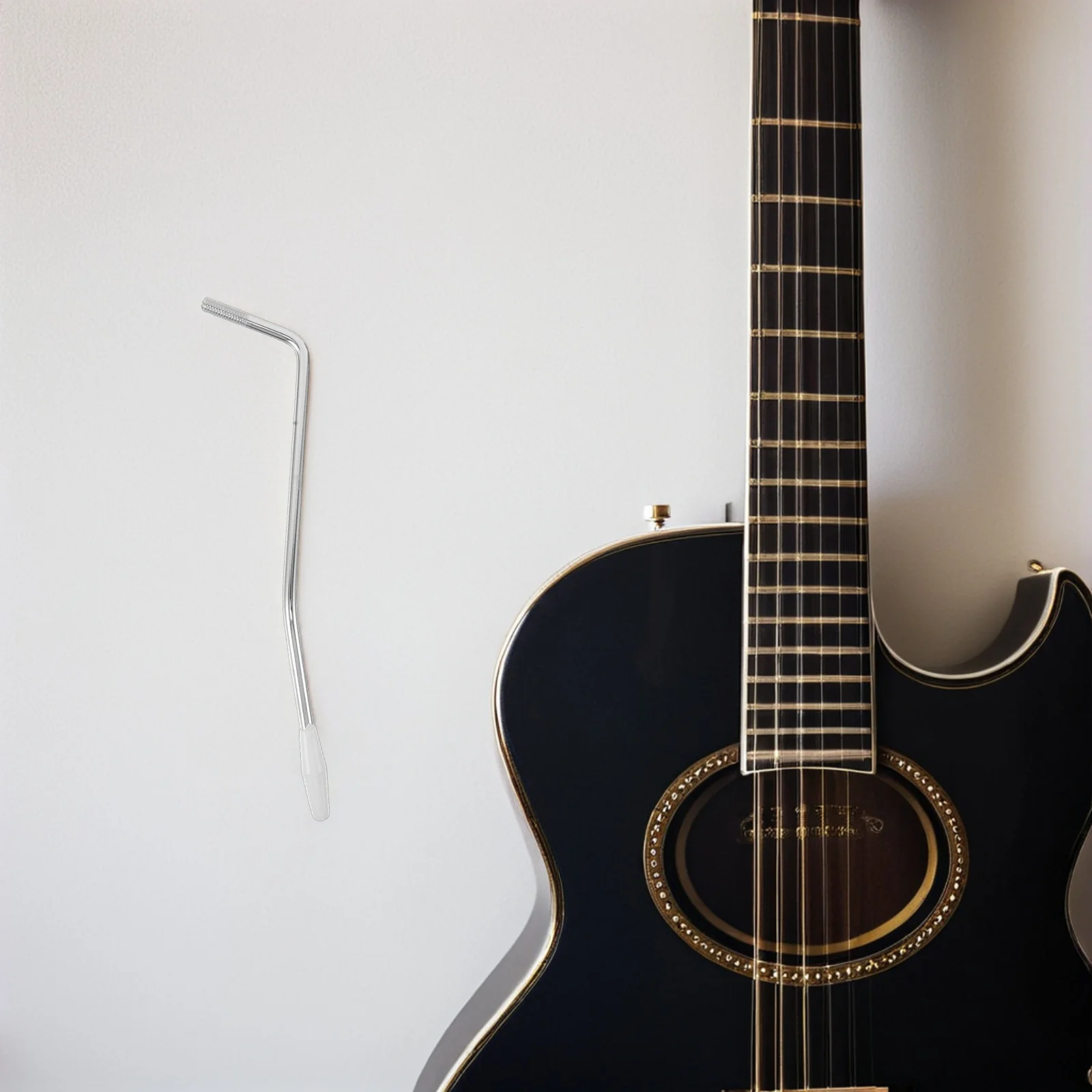 

2Pcs M6 Tremolo Arm Replacement for Guitar Single Bridge Smooth Vibrato Effects Durable Dual Color Options Tremolo Arm