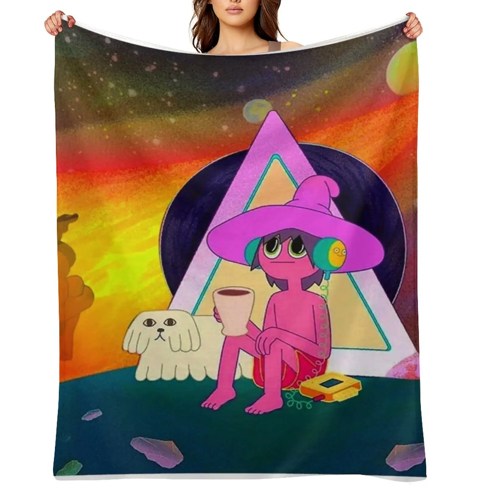 

The Midnight Gospel Clancy Throw Blanket Summer Beddings for babies Decorative Sofas Luxury Blankets