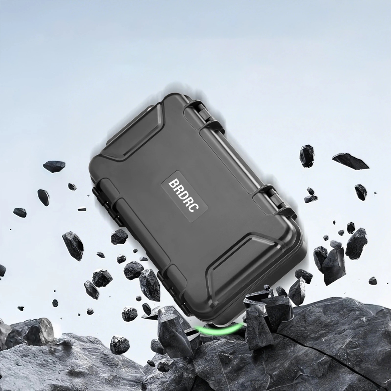 Portable Hard Case for Insta360 Luna Ultra Waterproof Shockproof Storage Box Foam Insert Clip Wrist Strap