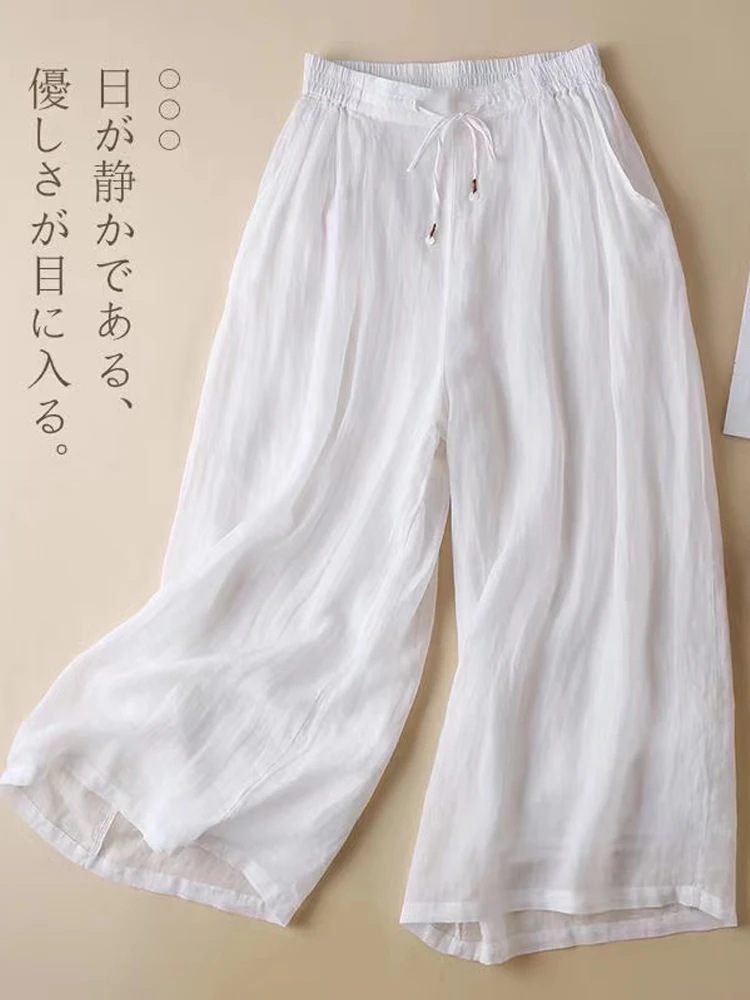 Übergroße Gerade Hosen Frauen 2024, Neue Sommer Hohe Taille Feste Beiläufige Lose Breite Bein Hosen Pantalon Femme