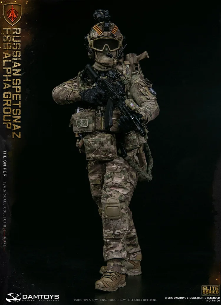 Presale DAMTOYS 78100 1/6 Scale Security Bureau ทหารชาย Sniper ชุดรุ่น 12 นิ้ว Action Figure สําหรับคอลเลกชันแฟนๆ