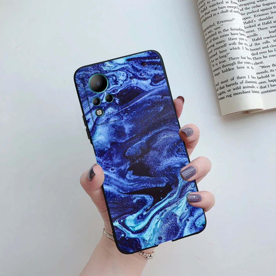 For Infinix Note 12 G88 Case 2022 Luxury Starry Sky Phone Cover Slim Soft Funda For Infinix Note 11 Case X663 X663B X663D Note11