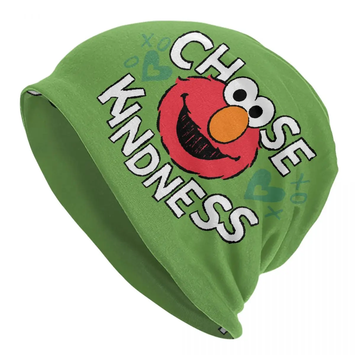 Cartoon Elmo Anime Bonnet Hats Goth Outdoor Sesame Street SesameStreet Skullies Beanies Hats Men's Women's Spring Dual-use Caps