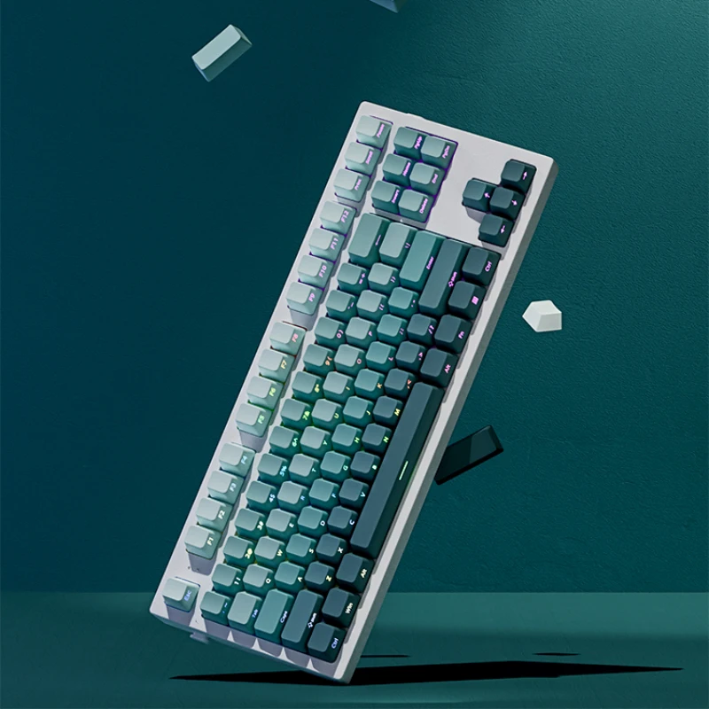 Imagem -02 - Side Gravura Keycaps para Teclado Mecânico Mifuny Mudança Gradual Perfil Oem Pbt Gaming Cap Acessórios