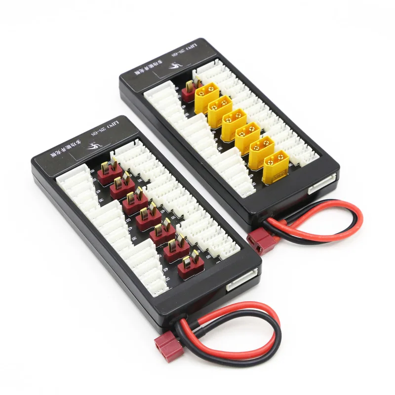 Lipo Parallel Balanced Charging Board 2S-6S mit XT60-Stecker für RC-Ladegerät, kompatibel mit B6AC A6 720I