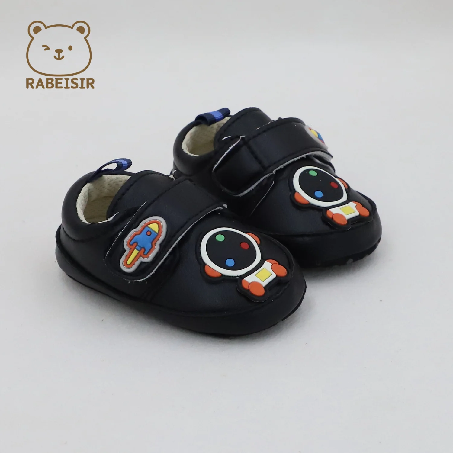

Весенне-осенняя повседневная обувь для мальчиков 0–1 и полулетняя детская обувь, удобная нескользящая застежка на липучке на мягкой подошве
