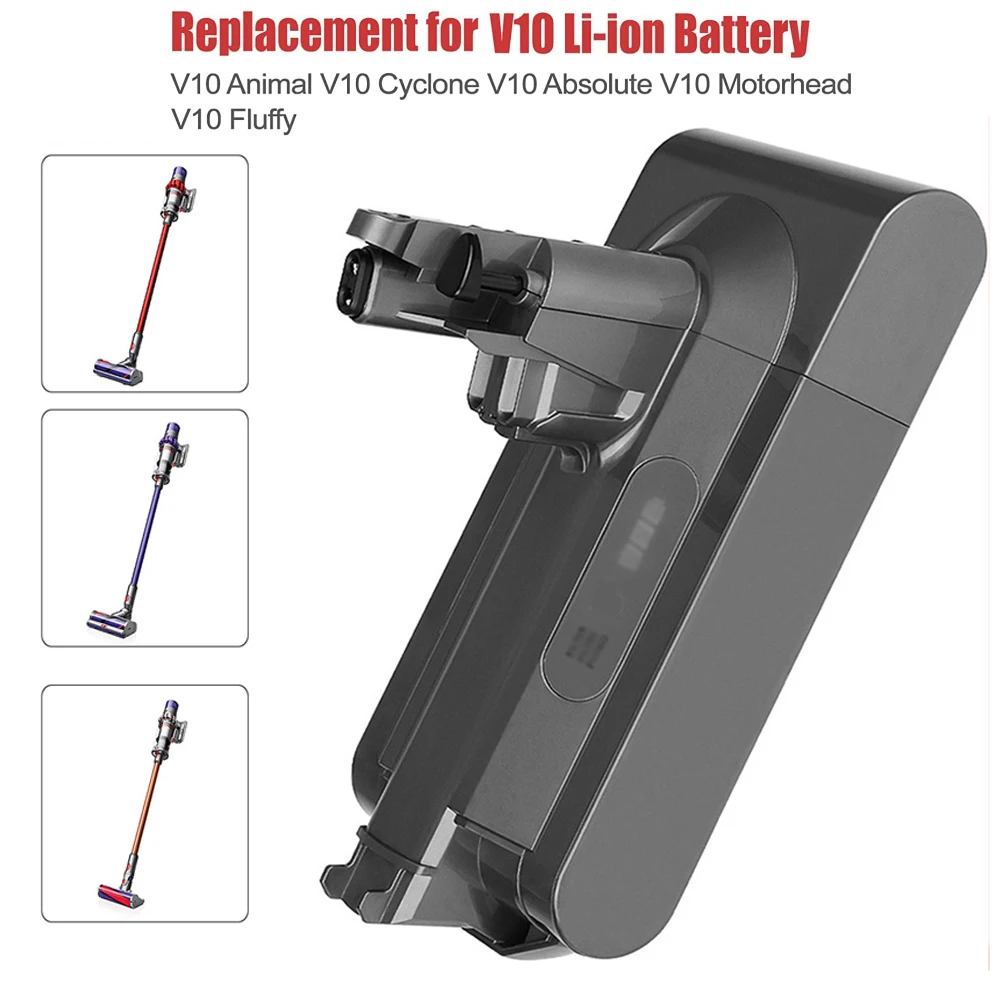 SV12 5000mAh/4000mAh wymienna bateria do baterii Dyson V10 V10 absolutna, V10 puszysta, cyklonowa bateria V10