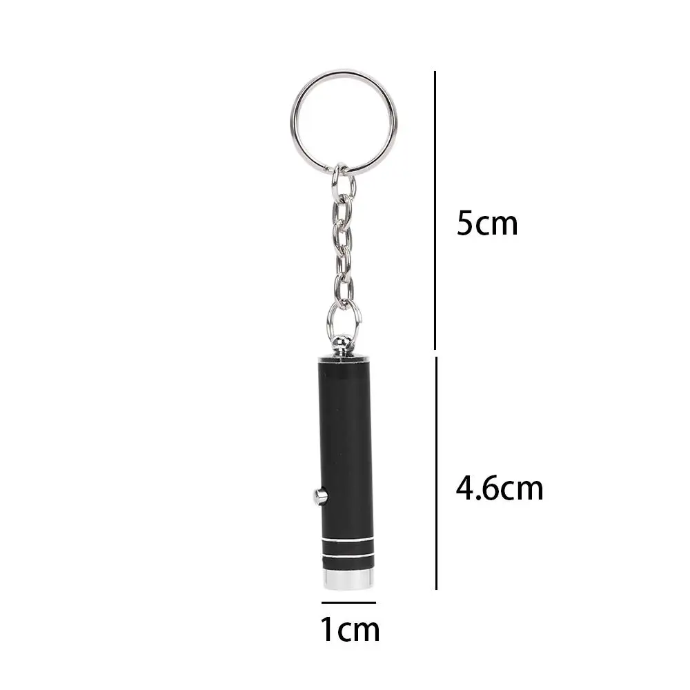 Aluminium Alloy Multi-function Money Check Detector Purple Light Money Detection LED UV Torch Keychain Lamp Flashlight UV Light