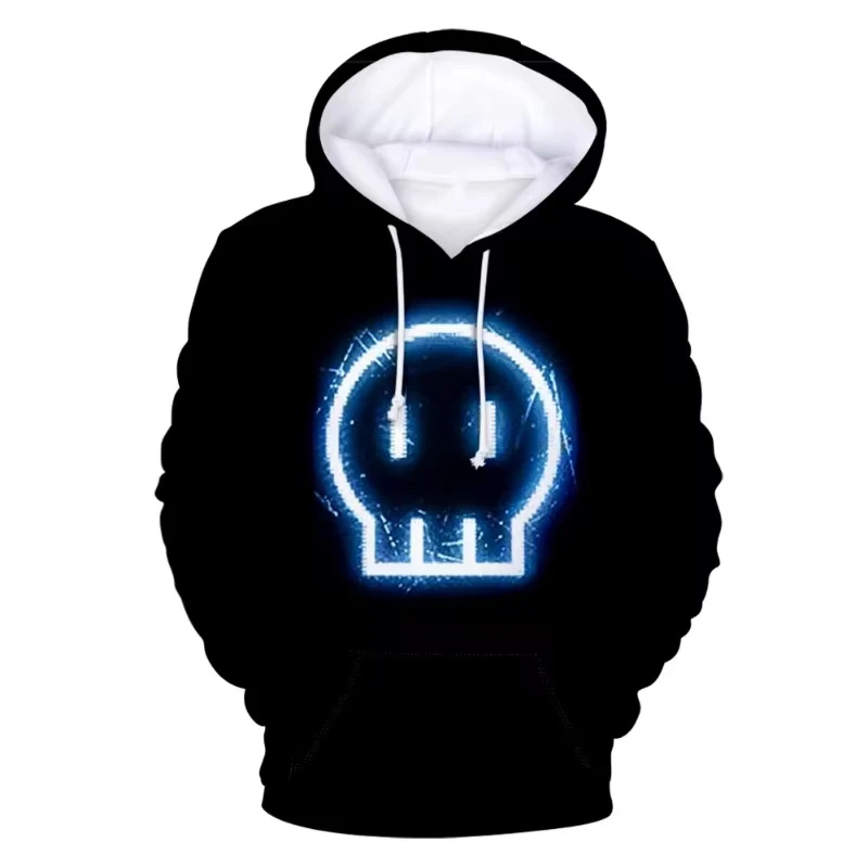 Horror Anime Murder Drones 3D Print Hoodies Women Fashion Casual Sweatshirts Oversized Hoodie Kids Pullovers Tracksuit Clothing