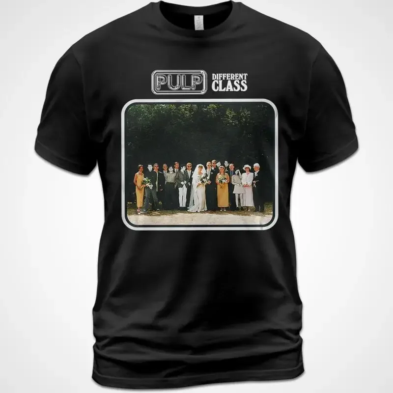 Camiseta de algodón Pulp álbum de diferentes clases Jarvis Cocker Candida Doyle