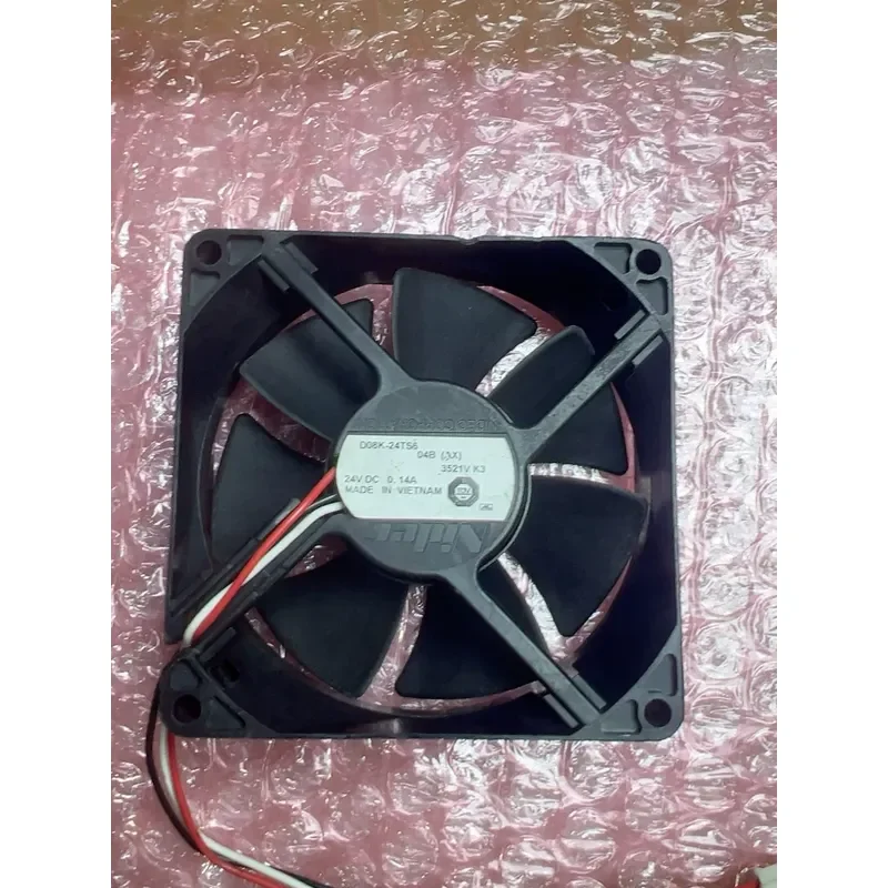 for Nissan NIDEC Original Genuine 8025 Fan D08K-24TS6 Variable Speed Cooling Blower Motor Replacement Part