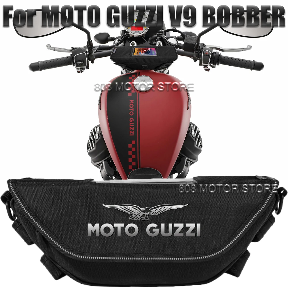 

Для Moto Guzzi v9 bobber аксессуары для мотоциклов сумка для инструментов водонепроницаемая и пылезащитная Удобная дорожная сумка на руль