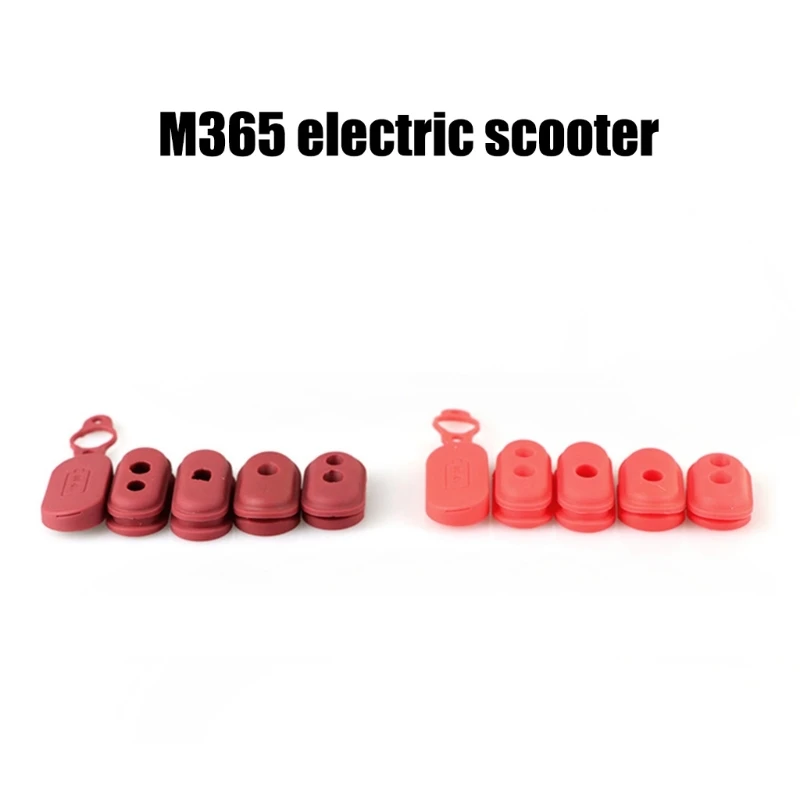 Electric Scooter Charging Interfaces Port Protect Flexible Silicone Electric Scooter Charging Port Dust Plugs Port Cover