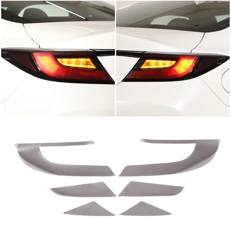 

For Subaru BRZ 2022 Pvc Car Styling Taillight Blackened Protection Sticker Anti-scratch Sticker Automotive Exterior Accessories