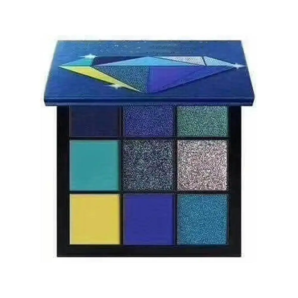 Negen kleuren make-uppalet Diamant oogschaduw Parel aardetint Parelachtige matte glitter oogschaduw Glanzende oogmake-up cosmetica