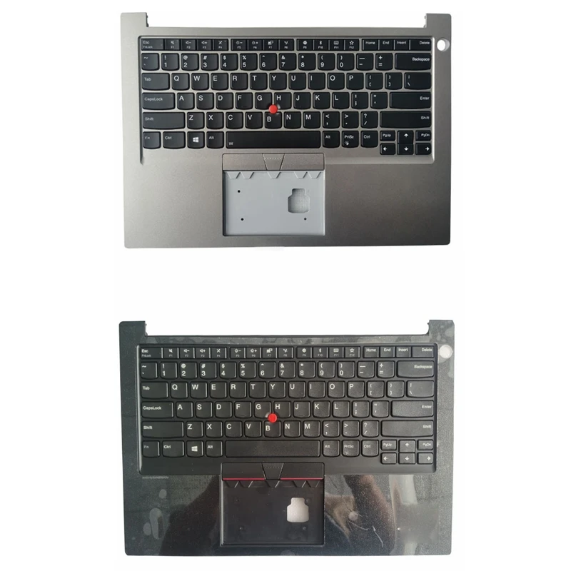 

New US Keyboard For Lenovo Thinkpad E14 Gen1 With Palmrest Upper Case C Cover No backlight