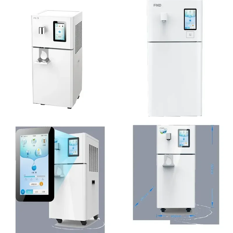 50LPD Atmospheric Water Generator Commercial Air to Water Maker Plastic Electric Hot Drink Machine App Control Intelligent