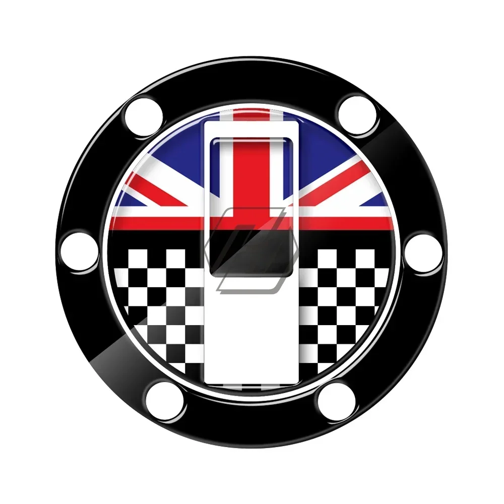 For Triumph Street Triple Daytona 675 Tiger 800 Sport Tank Motorcycle UK Sticker Gas Tank Cap Protector Motorcycle Sticker