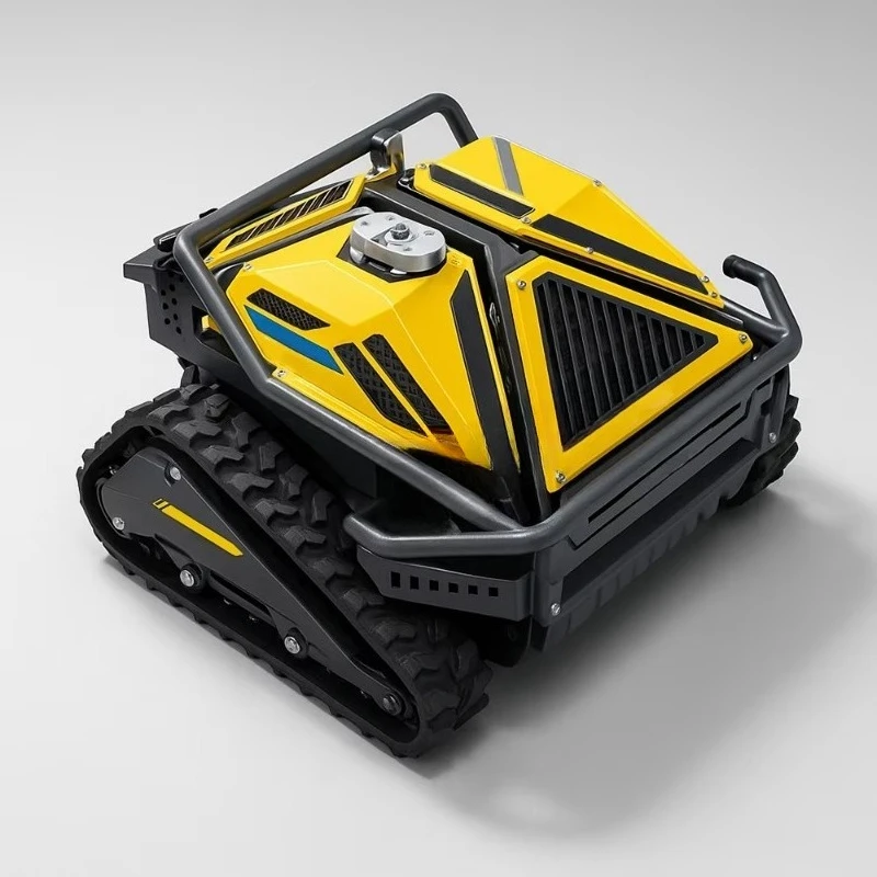 Professional RC Lawn Mower All-Terrain Brush Cutter Gas-electric Remote Control Flail Mower for Slopes Orchards - view 3