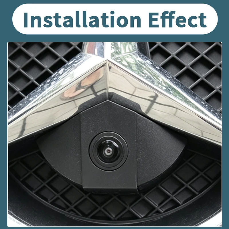 CVBS AHD Car Front View Logo Camera Waterproof For Mercedes Benz Vito Viano A B C E GL SLK GLK SL ML GLA GLC GLE Class