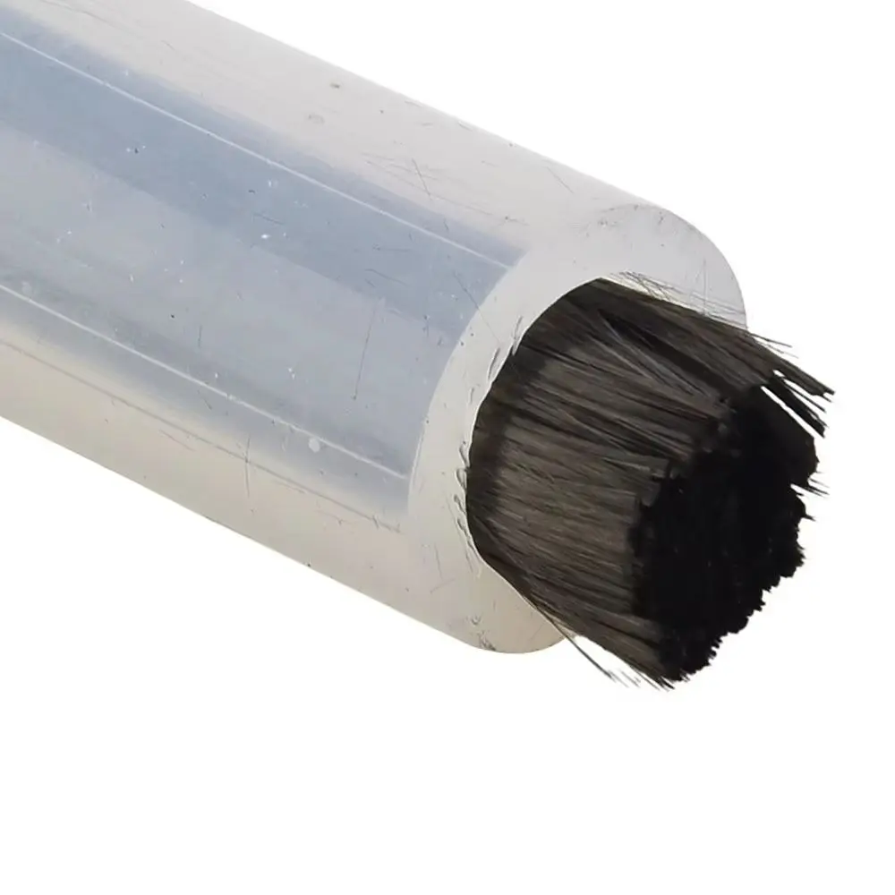 1Pcs M6 M8 M10 Weld Seam Pickling Brush Carbon Fiber Heat Resistant Cover TIG Weld Cleaning Tool Copper Head Acid Resistant