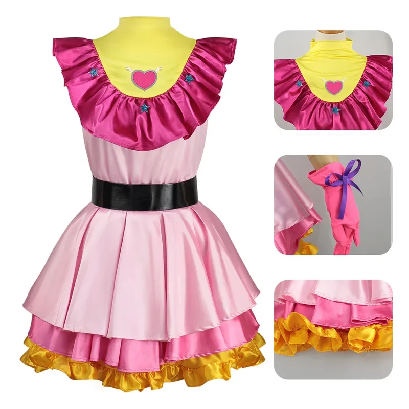 Disfraz de Anime Oshi No Ko para niñas, traje de Cosplay de Ai Hoshino Rubi Ruby Akuamarin Kana, uniforme escolar, vestido Aqua Lolita, peluca