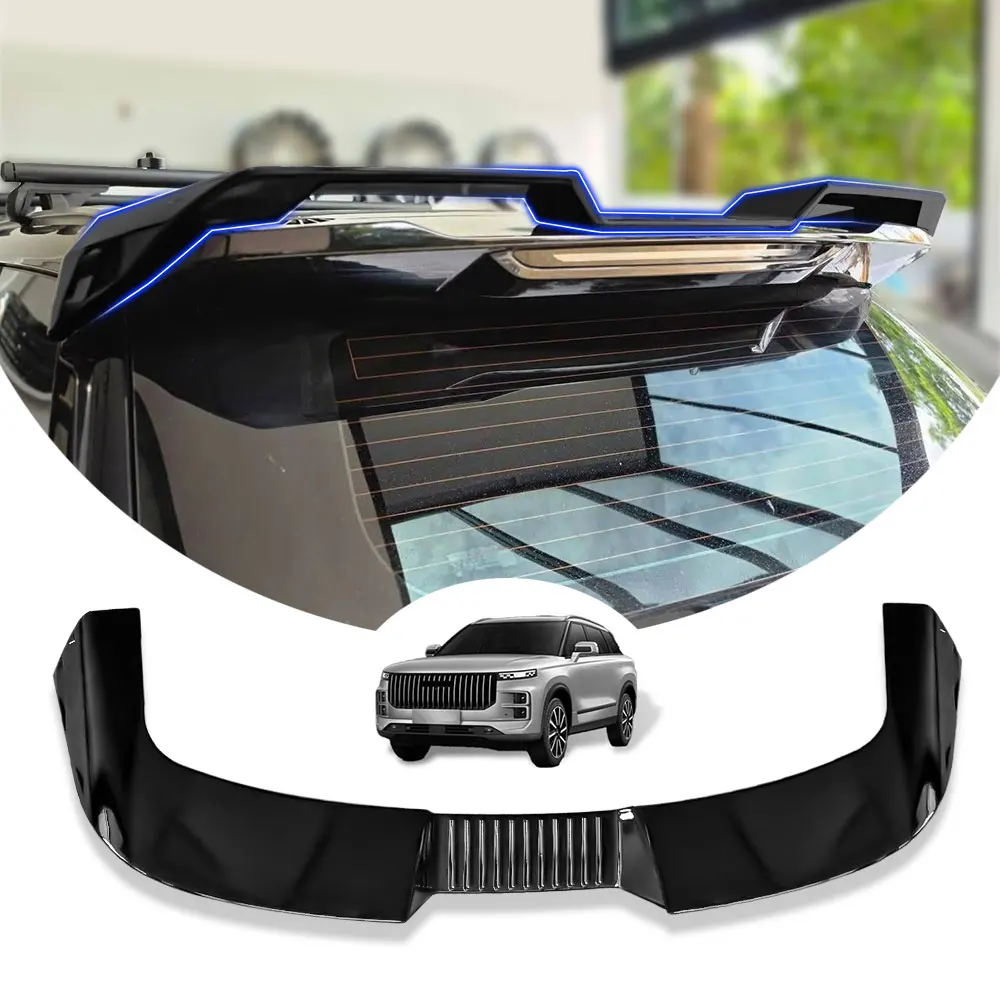 For Chery Jaecoo 7 Car Style Rear Trunk Roof Lip Plate Spoiler Tail Wing Cover Accessories