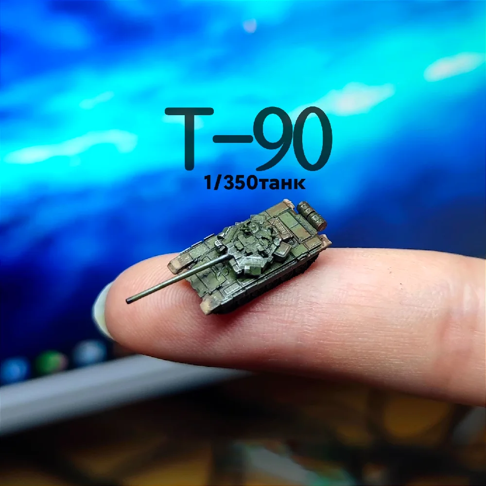 

1/350 Tank Model T-90 Main Battle Tank Battery Magnetic Suction Movable Scene Accessories Nightlight Headlight