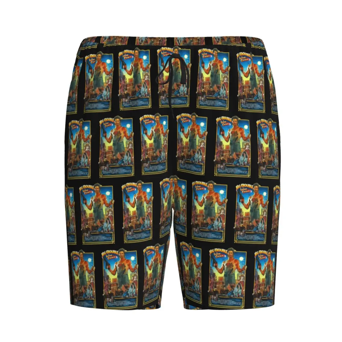 

Мужские пижамные шорты Custom Big Trouble In Little China, домашние штаны для сна и отдыха