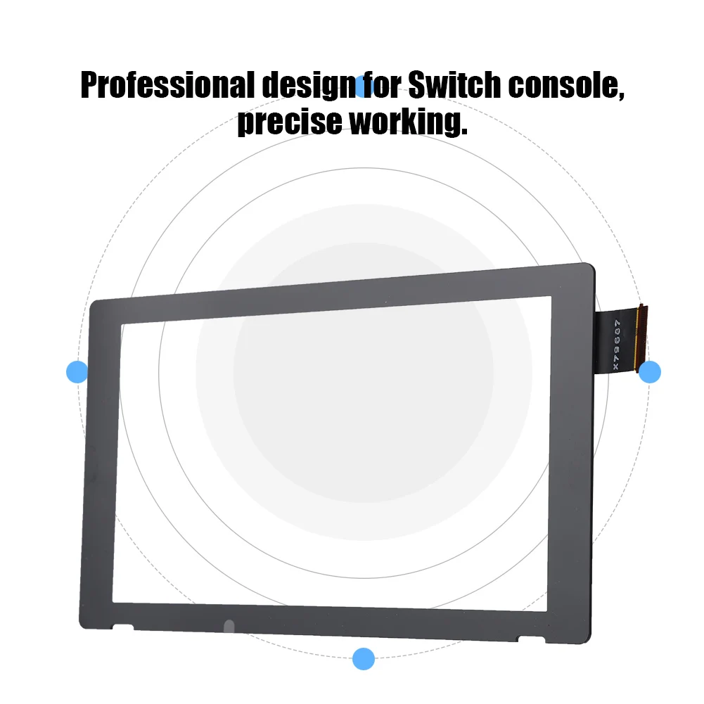 Touchscreen passend für Bildschirm für Switch LCD-Bildschirm Game Player Ersatz für Konsole
